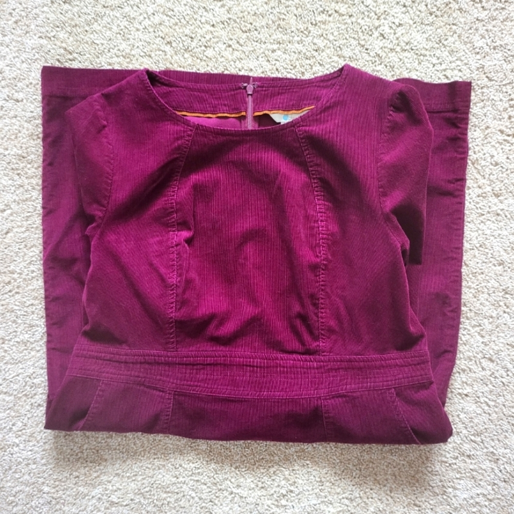 ♥️NWT♥️ BODEN WOMENS CORDEROY DRESS - Picture 7 of 8